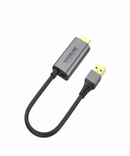 АДАПТЕР VIVOLINK HDMI & USB-A to USB-C - Black - PN PROADHDMI