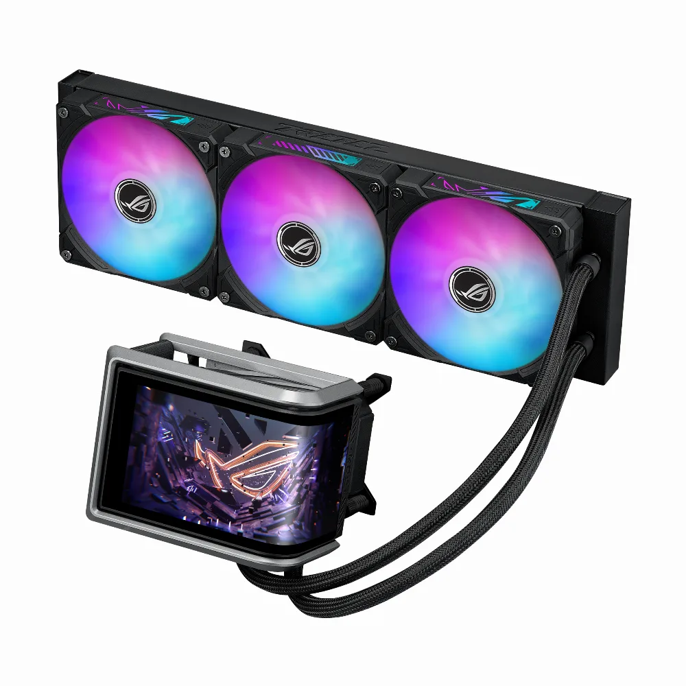 Охладител за процесор ASUS ROG Ryuo IV 360 ARGB 6.67" Curved AMOLED Display - Image 2