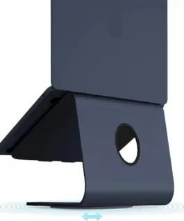 Alternative view of Поставка за лаптоп Rain Design mStand360 with Swivel Base - Midnight