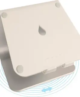 Поставка за лаптоп Rain Design mStand360 with Swivel Base - Starlight