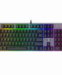 Alternative view of Клавиатура Redragon Devarajas K556 геймърска RGB Brown switches