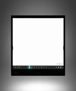Alternative view of Интерактивен дисплей RICOH A6510, 65", 3840 x 2160, HDMI, DP, Android 13, USB, Мулти-тъч, Черен