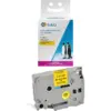 ЛЕНТА ЗА ЕТИКЕТНИ ПРИНТЕРИ BROTHER ТИП TZ - 9 mm x 800 m - BLACK ON YELLOW TAPE - TZE-621 (TZE621) - PN RL-BR-TZ621-BK -
