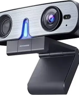 ROCWARE RC08P Уеб камера 2K90 градуса4x зуум USB 2.0USB-C