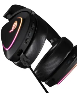 Геймърски безжични слушалки ASUS ROG Delta II - USB-C