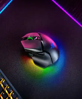 Геймърска мишка Razer Basilisk V3 Pro – Ergonomic Wireless Gaming Mouse