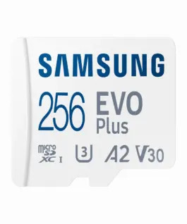 Карта памет Samsung EVO Plus microSDXC UHS-I 256GB Адаптер
