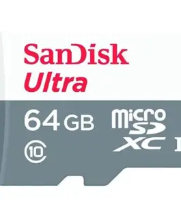 Карта памет SANDISK Ultra microSDXC UHS-I 64GB Class 10 100Mb/s