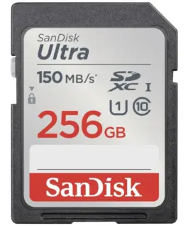 SanDisk Карта памет Ultra SDXC Memory card 256GB 150MB/s