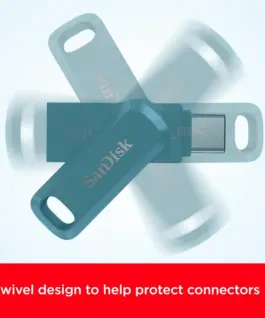 Alternative view of SanDisk Флаш памет 256Gb Ultra Drive Go USB-C Type-C, BLUE