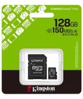 Карта памет Kingston Canvas Select Plus microSDXC 128GB