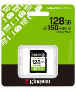 Карта памет Kingston Canvas Select Plus SD 128GB