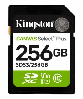 Alternative view of Карта памет Kingston Canvas Select Plus SD 256GB
