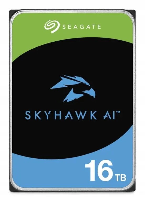 Твърд диск Seagate Skyhawk AI ST16000VE005 16TB 3.5" 7200RPM 512MB SATA3