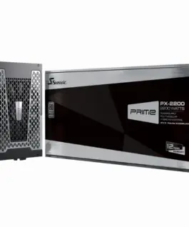 Alternative view of Seasonic захранване PSU ATX 3.1 2200W Platinum PCIe Gen 5 - PRIME PX-2200