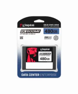 SSD диск Kingston DC600M SATA Enterprise 480GB - AES 256 bit