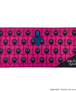 Пад за мишка Netflix Squid Game - Front Man And Guards Desk Mat