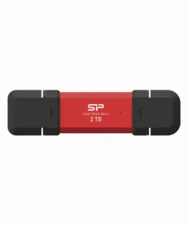 Външен SSD диск Silicon Power DS72 Red - 2TB