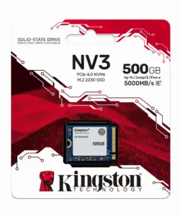 SSD диск KINGSTON NV3 PCIe 4.0 NVMe M.2 2230 - 512GB