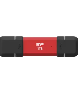 Външен SSD диск Silicon Power DS72 Red - 1TB