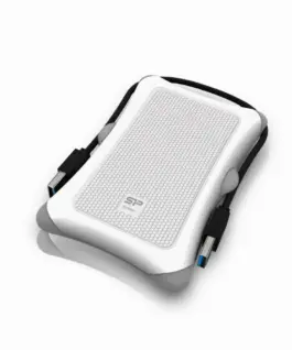 Alternative view of Удароустойчиво чекмедже за 2.5" диск Silicon Power Armor A30 White USB 3.2