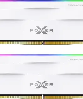 Памет за компютър Silicon Power XPOWER Zenith RGB White 32GB(2x16GB) UDIMM DDR5 6000MHz