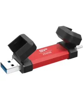 Alternative view of Външен SSD диск Silicon Power DS72 Red - 250GB