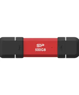 Външен SSD диск Silicon Power DS72 Red - 500GB
