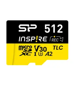 Карта памет Silicon Power Inspire 512GB microSDXC Class 10 SD Adapter
