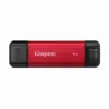 Флаш памет Kingston Dual USB-A/C Portable SSD 1TB - Black/Red