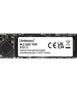 ВЪТРЕШЕН ТВЪРД ДИСК Intenso SSD TOP 512 GB - SATA 6Gb/s - PN 3832450