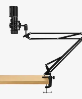 Streamplify професионален стрийминг микрофон със стойка Streaming Microphone With Mounting Arm RGB – MIC ARM –