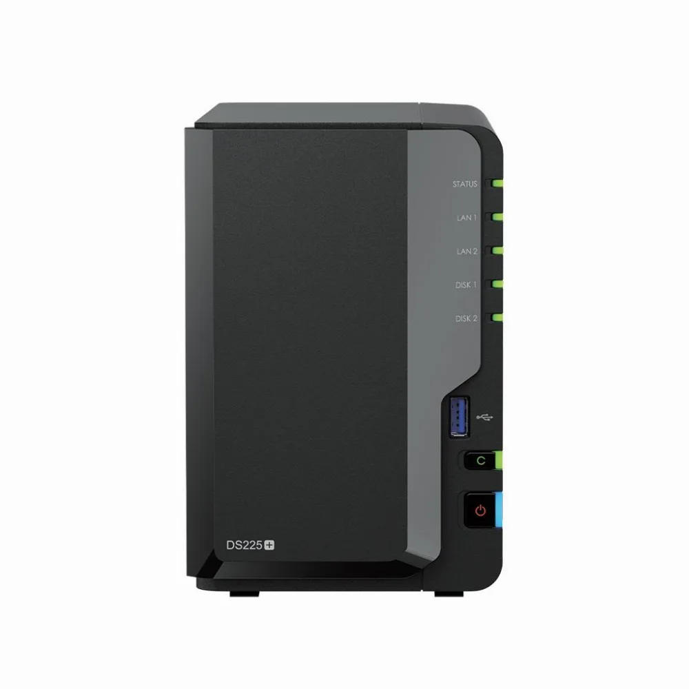 Мрежов сторидж Synology DS225+, за 2 диска, Intel Celeron J4125 , 2GB DDR4 SODIMM - Image 3