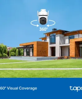 Външна охранителна WiFi камера TP-Link Tapo C520WS - 2K