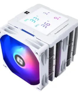 Thermalright охладител CPU Cooler Peerless Assassin 120 Digital A-RGB White – Dual-Tower –