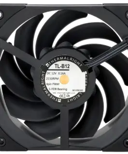 Alternative view of Thermalright Вентилатор Fan 120mm - TL-B12