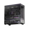 Thermalright кутия Case mATX - TL-M10 Vision Black - 4 x 120 mm ARGB included 9.16 inch LCD Display