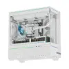 Thermalright кутия Case mATX - TL-M10 White - 4 x 120 mm ARGB included USB-C