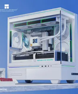 Alternative view of Thermalright кутия Case mATX - TL-M10 White - USB-C