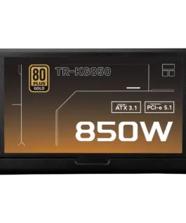 Alternative view of Thermalright захранване PSU ATX 3.1 850W Gold, Full Modular - TR-KG850