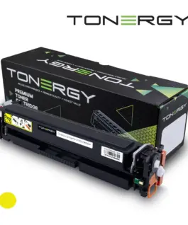 Tonergy съвместима Тонер Касета Compatible Toner Cartridge HP 202X CF502X CANON CRG-054H Yellow High Capacity