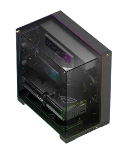 Thermalright кутия Case ATX - TR-A70 Vision Black - 9.16 inch LCD Display USB-C
