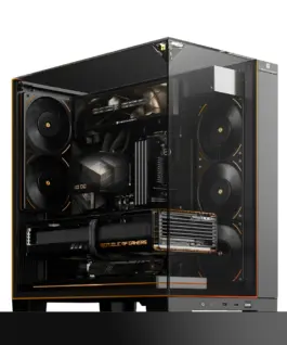 Alternative view of Thermalright кутия Case ATX - TR-A70 Vision Black - 9.16 inch LCD Display, USB-C