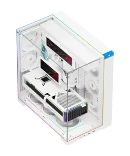 Thermalright кутия Case ATX - TR-A70 Vision White - 9.16 inch LCD Display USB-C