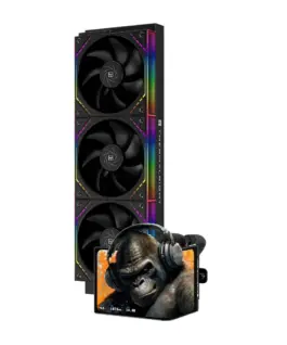 Alternative view of Thermalright водно охлаждане Water Cooling Levita Vision 360 ARGB Black - 6.67 inch Curve AMOLED Display