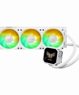 Охладител за процесор ASUS TUF Gaming LC III 360 ARGB LCD White Edition