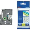 ЛЕНТА ЗА ЕТИКЕТНИ ПРИНТЕРИ BROTHER ТИП TZ - 9 mm x 800 m - BLACK ON CLEAR TAPE - PN TZE121