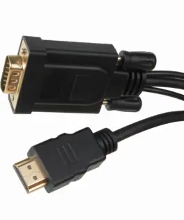 Alternative view of VCom кабел HDMI M / VGA M - CG598A-1.8m