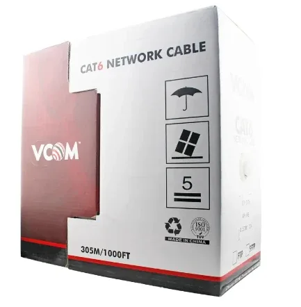 VCom Кабел FTP cable 4Pair Cat6 23AWG 305m - NC624-305 - Image 15