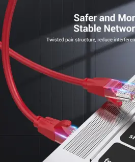 Vention Кабел LAN UTP Cat.6 Patch Cable – 1M Red – IBERF